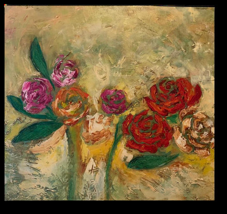 Primavera — obra de Luly Santos, Mixta